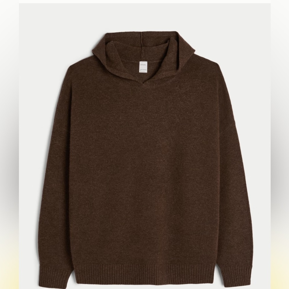 BRAND NEW WITH TAGS! HOLLISTER gilly hicks oversized sweater knit hoodie